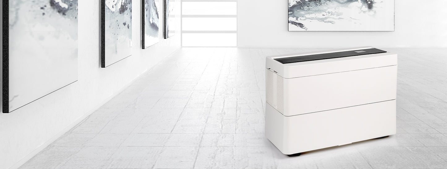BRUNE B 600 Professional Humidifier in a modern commercial interior